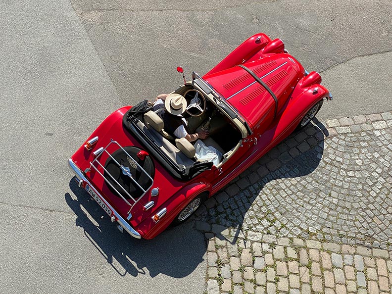 Unterwegs mit dem Oldtimer in Vorarlberg