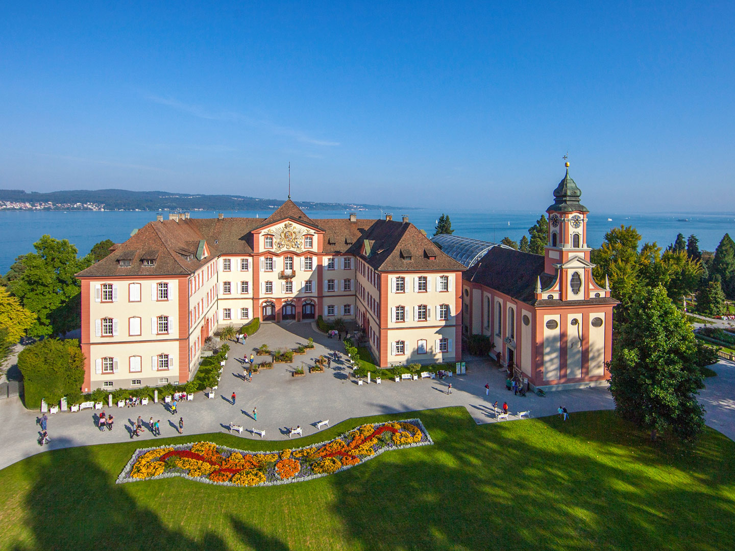 Schloss auf der Insel Mainau