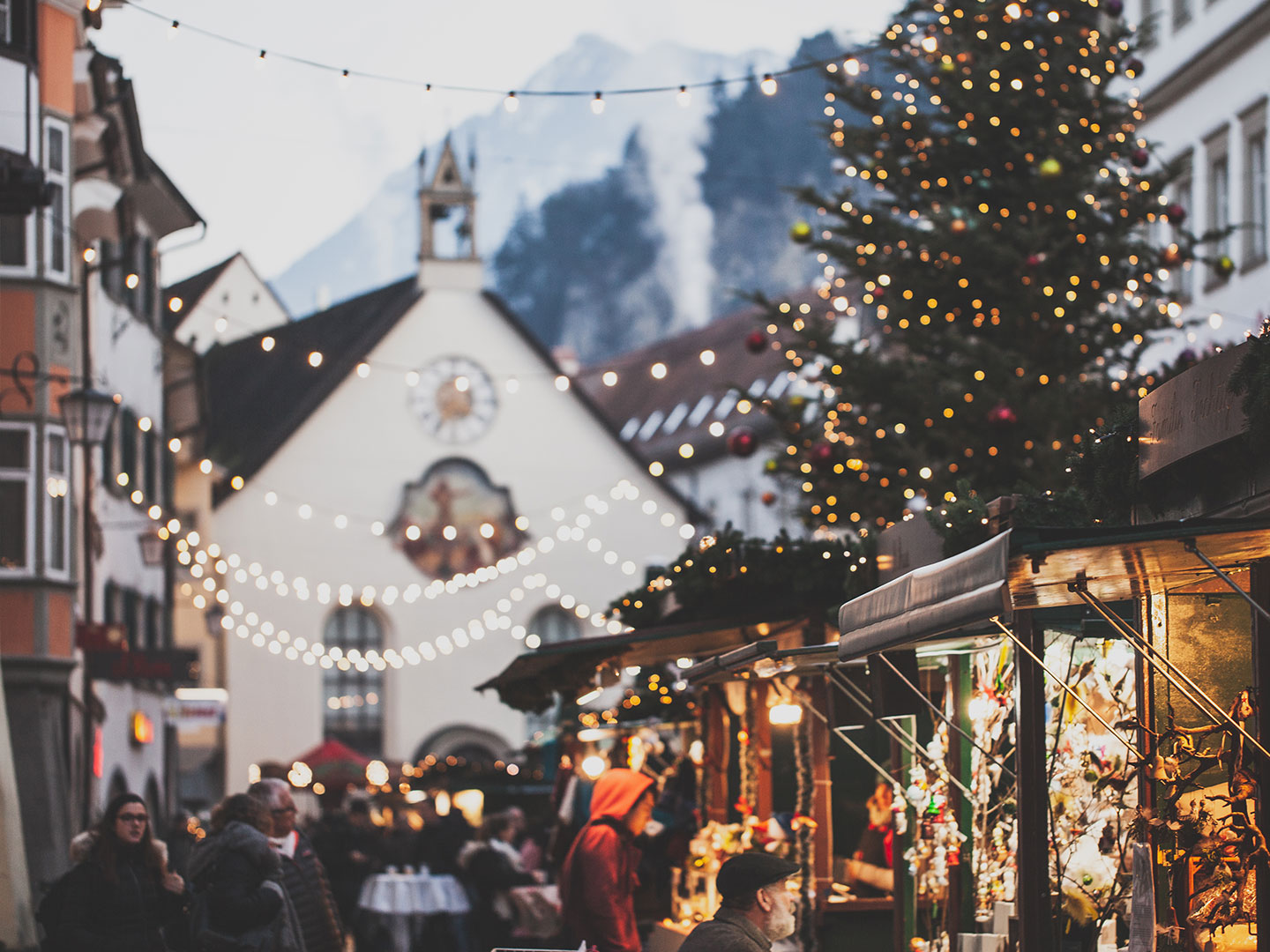 - Weihnachtsmarkt in der Feldkircher Altstadt